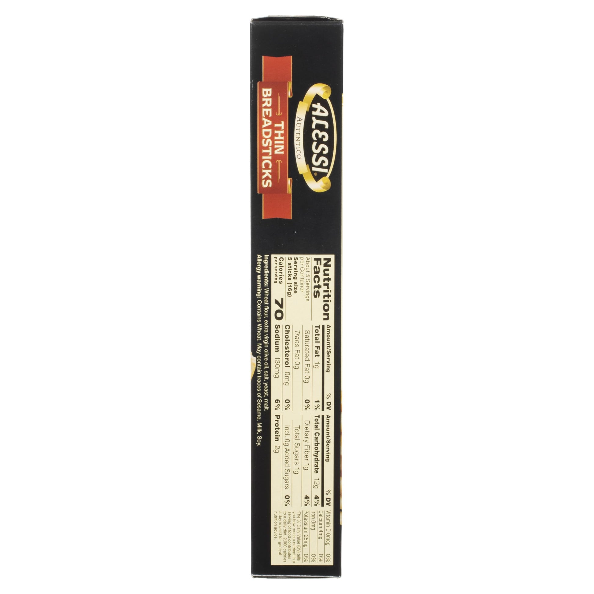 Alessi Thin Breadsticks - 3 oz
