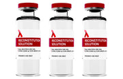 Reconstitution Solution - 3-Pack 30ml - in Premium Glass Vials | Made in USA