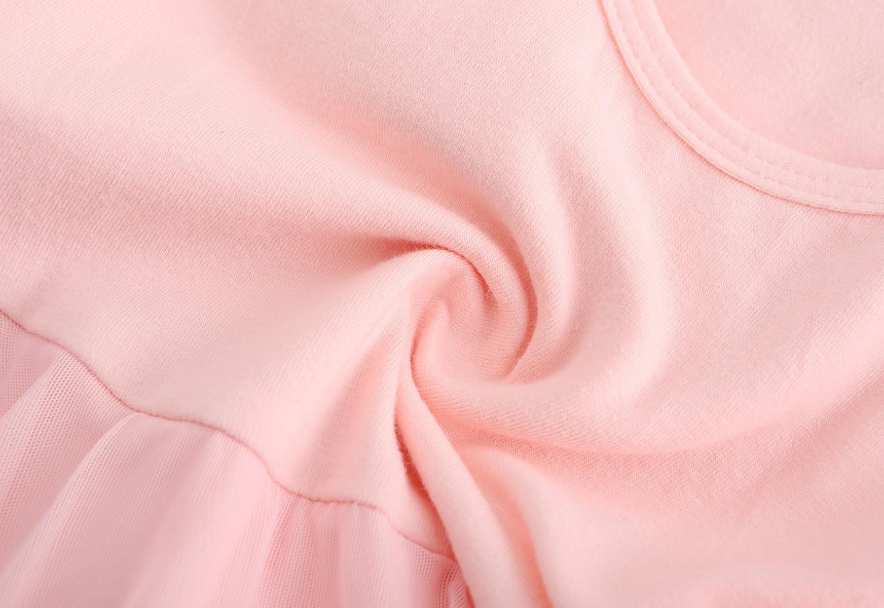 Mecceos Ballet Leotards with Skirt for Toddler Girls Dance Ruffle Ballerina Dresses Outfits (Ballet Pink, 4-6 Years, MEAM-251)