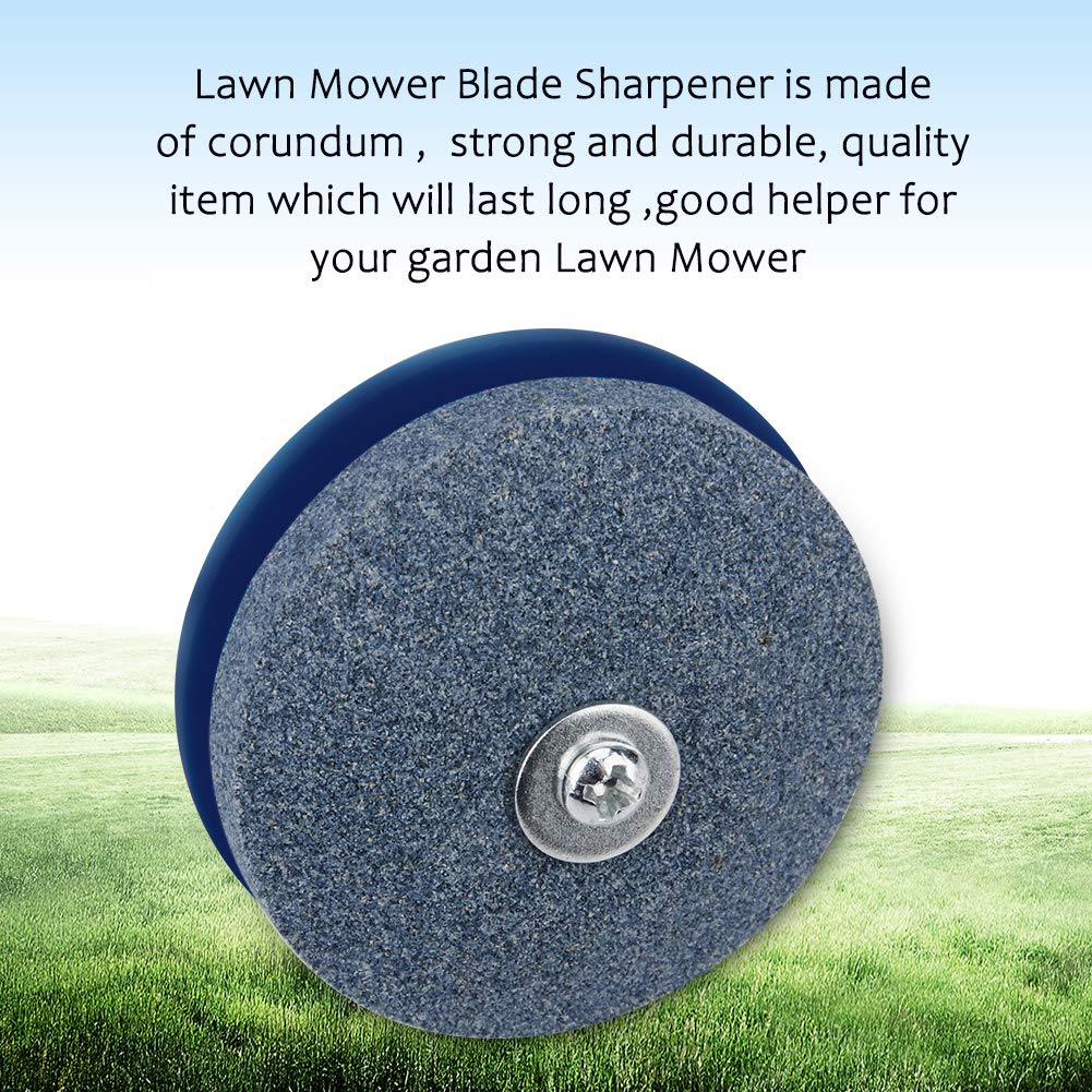 Crafts Man Lawn Mower Blade Sharpener for Any Power Hand Drill by (5 Packs Blue)