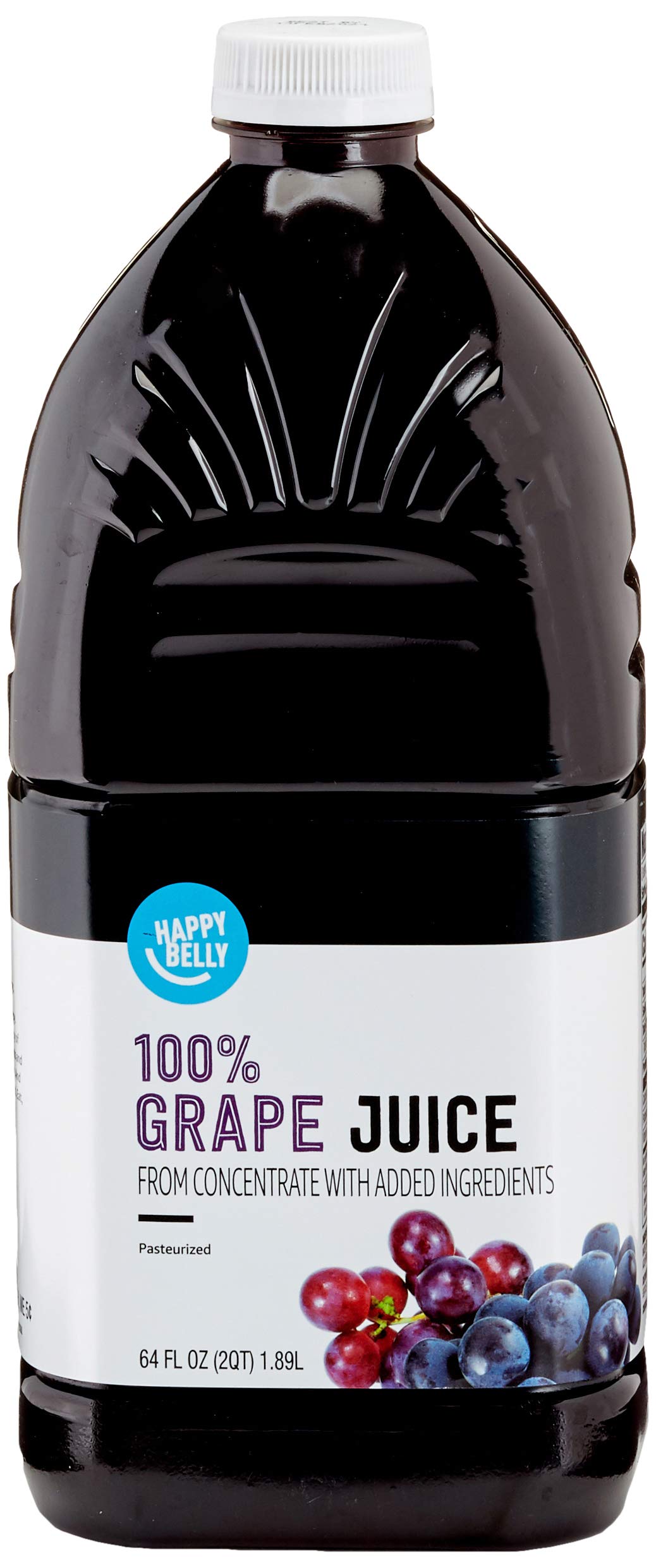 Brand - Happy Belly Grape Juice, Bottle, 64 fl oz (Pack of 1)