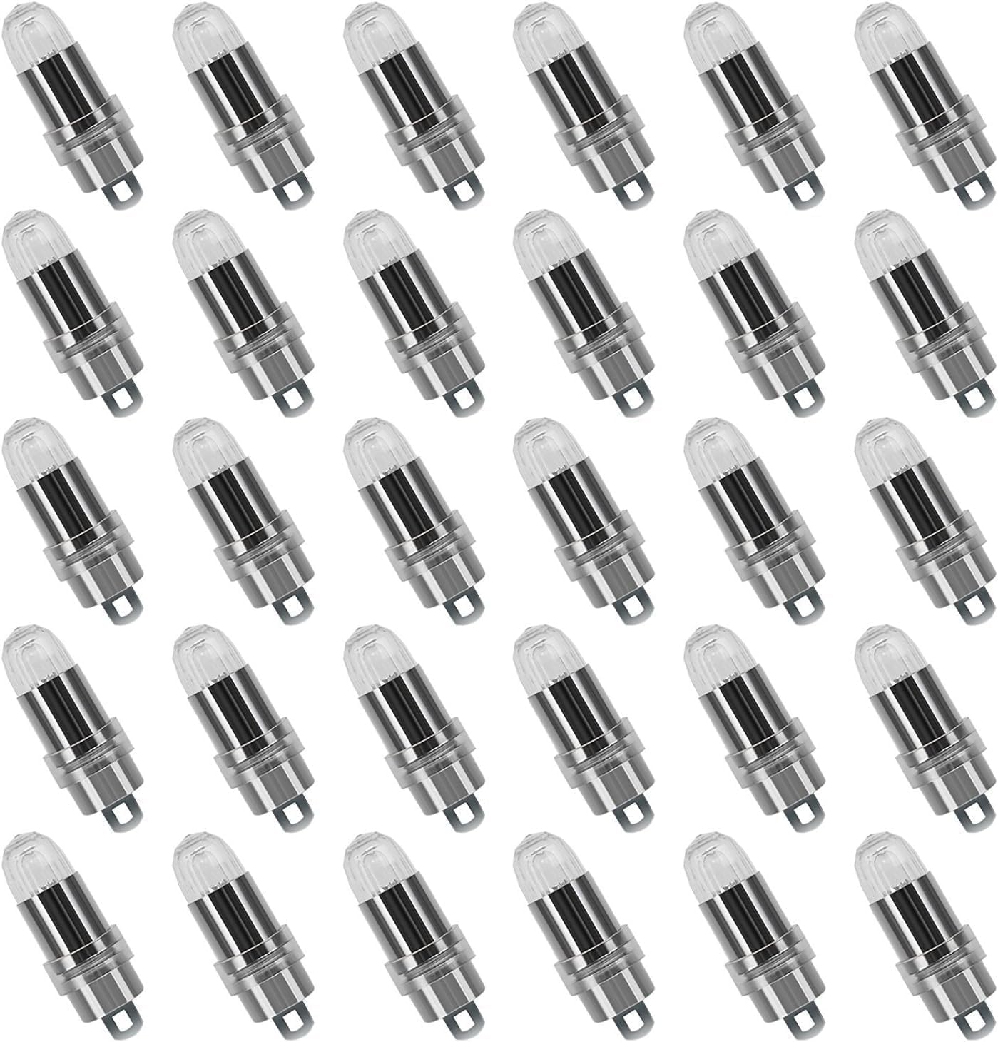 30x Battery Operated LED Party Lights Seasonal Lighting for Balloons Paper Lanterns, Waterproof - Warm White