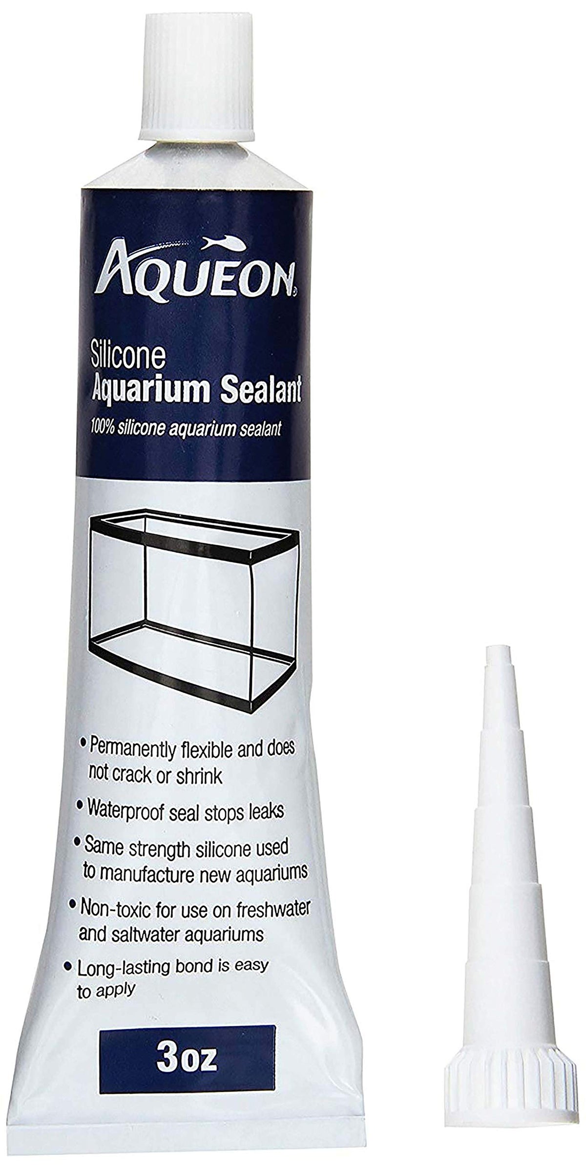 Aqueon Silikondichtmittel transparent 3 Unzen