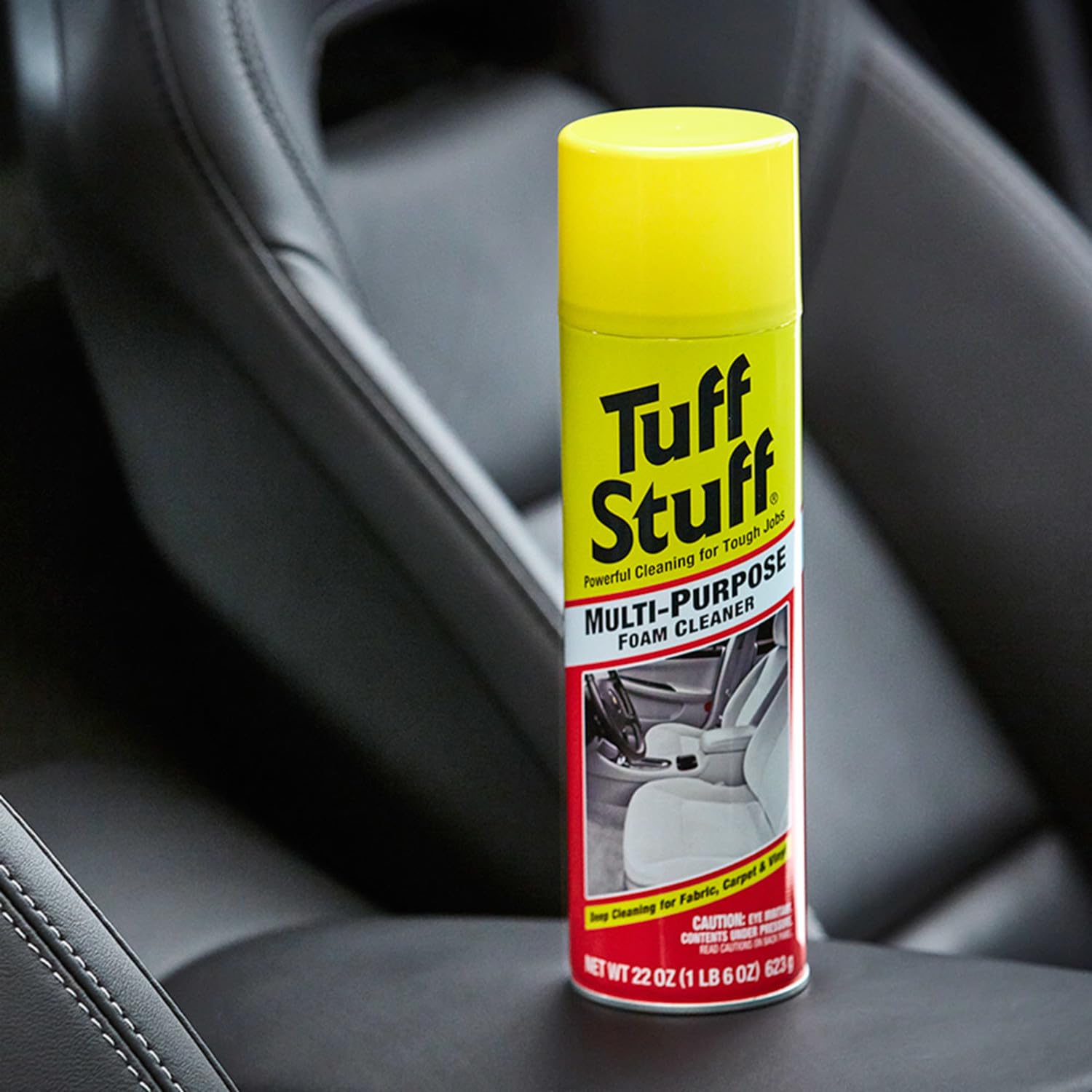 Tuff Stuff Multi-Purpose Foam Cleaner, Use on Car Interior, Furniture, Carpet, 22 Oz Each