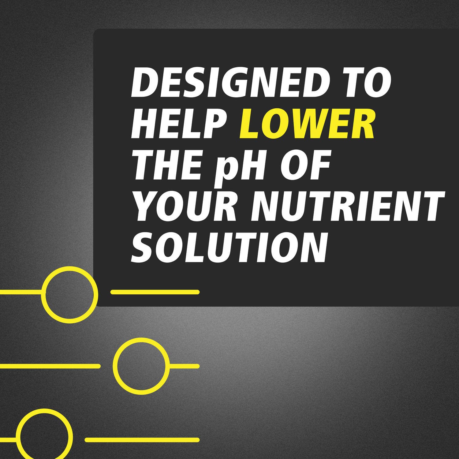General Hydroponics pH Down Liquid Premium Buffering For pH Stability, Quart