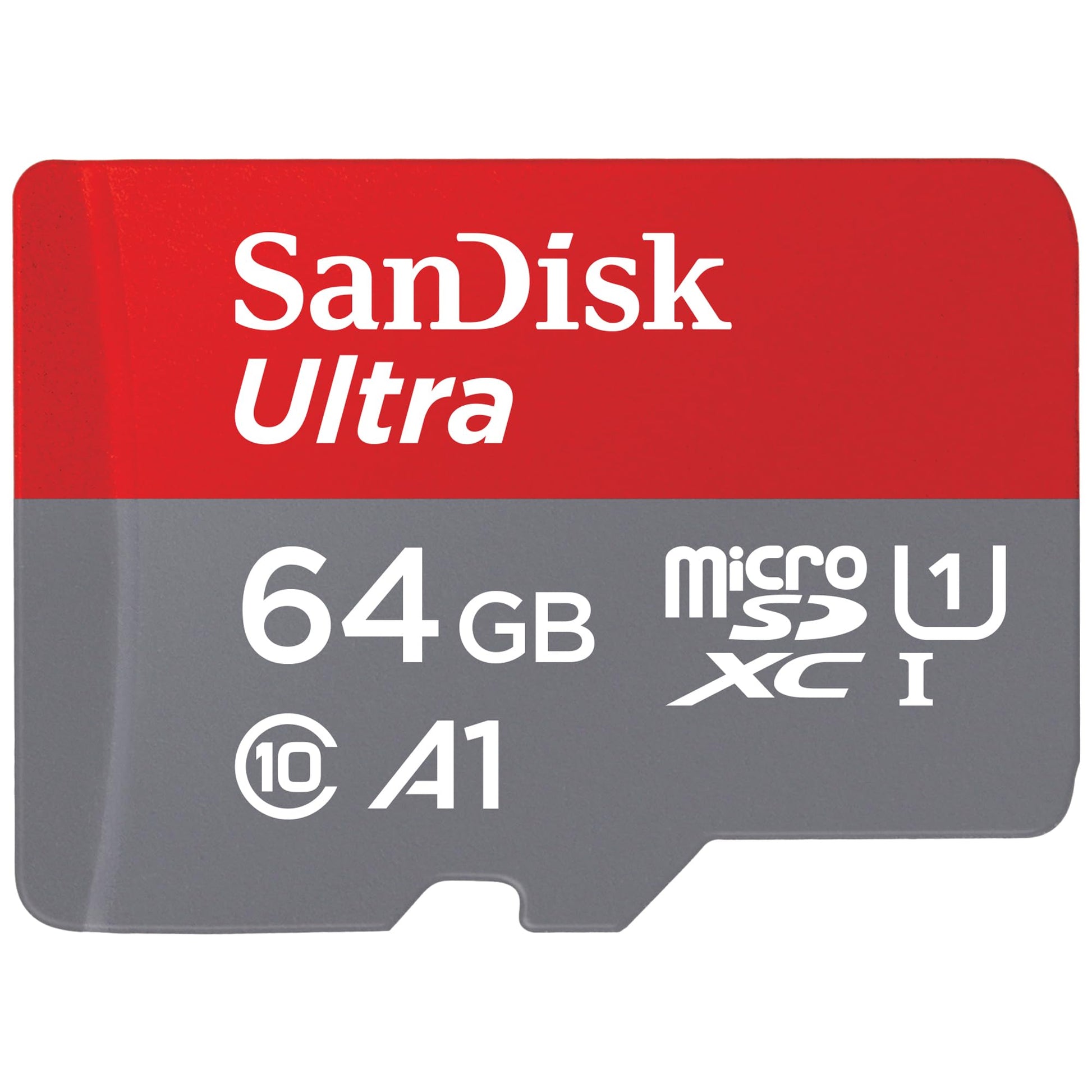 SanDisk 32GB Ultra microSDHC UHS-I Memory Card with Adapter - 120MB/s, C10, U1, Full HD, A1, Micro SD Card - SDSQUA4-032G-GN6MA [New Version]