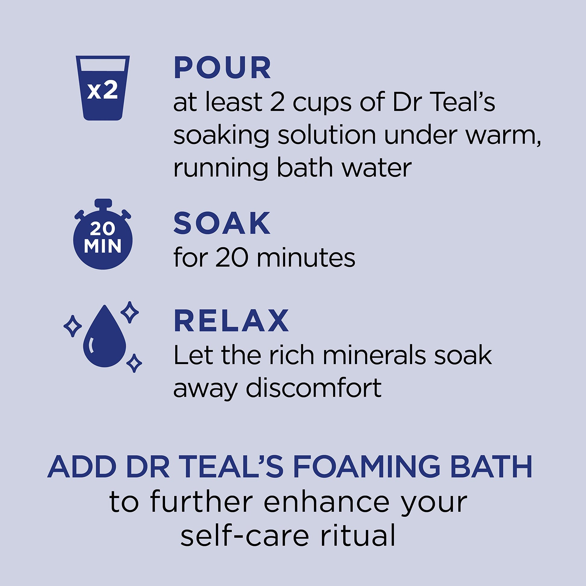 Dr Teal's Epsom Salt Magnesium Soak, Fragrance Free, 4 lbs