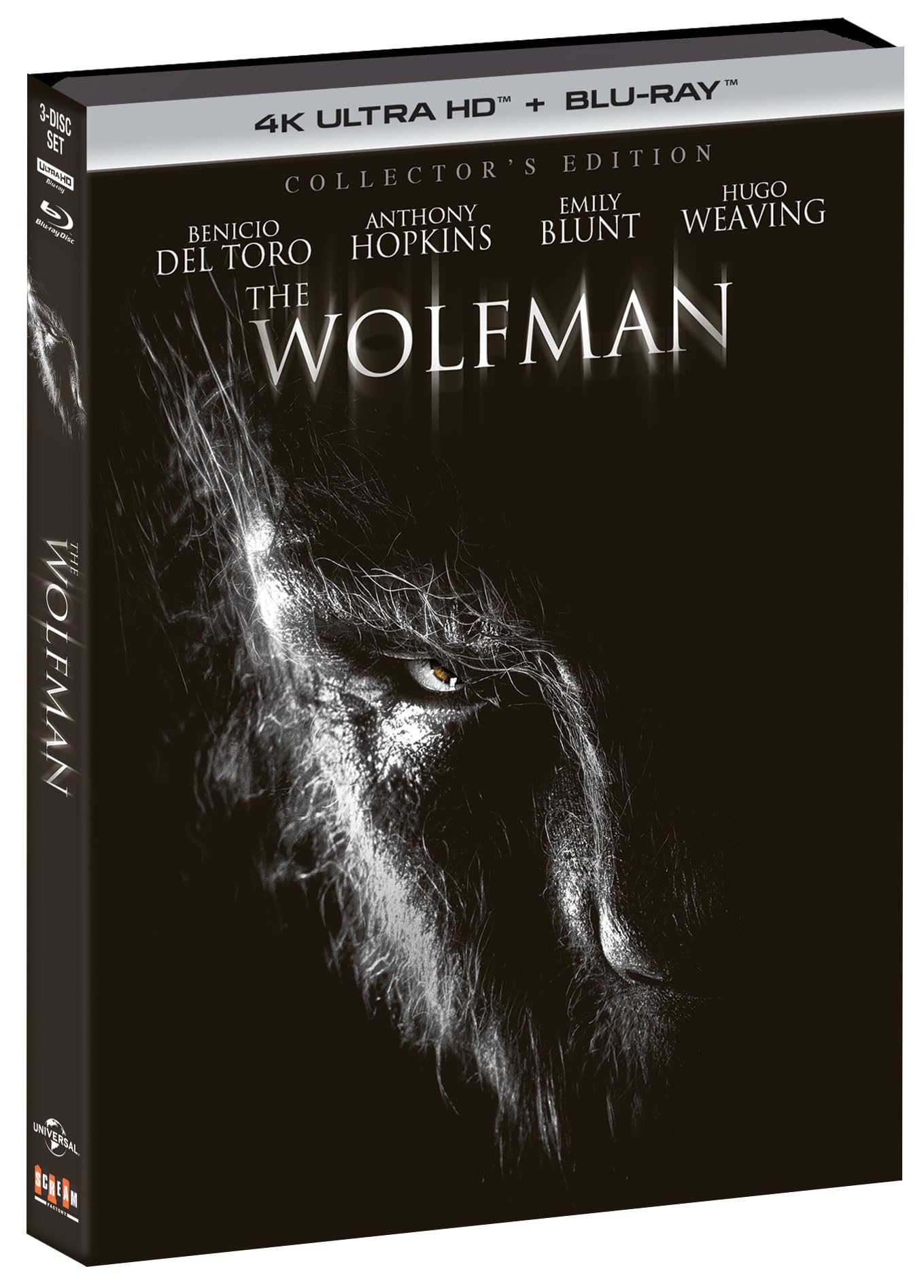 The Wolfman (2010) - Collector's Edition 4K Ultra HD + Blu-ray [4K UHD]