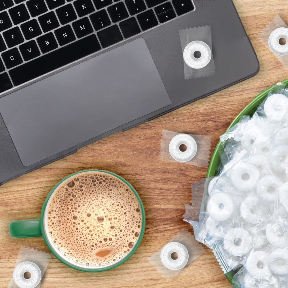 LIFE SAVERS Mints, Bulk Hard Candy Wint-O-Green Breath Mints, 44.93 oz Party Size