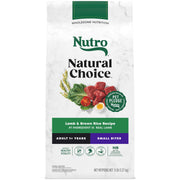 NUTRO NATURAL CHOICE Small Bites Adult Dry Dog Food, Lamb & Brown Rice Recipe Dog Kibble, 5 lb. Bag
