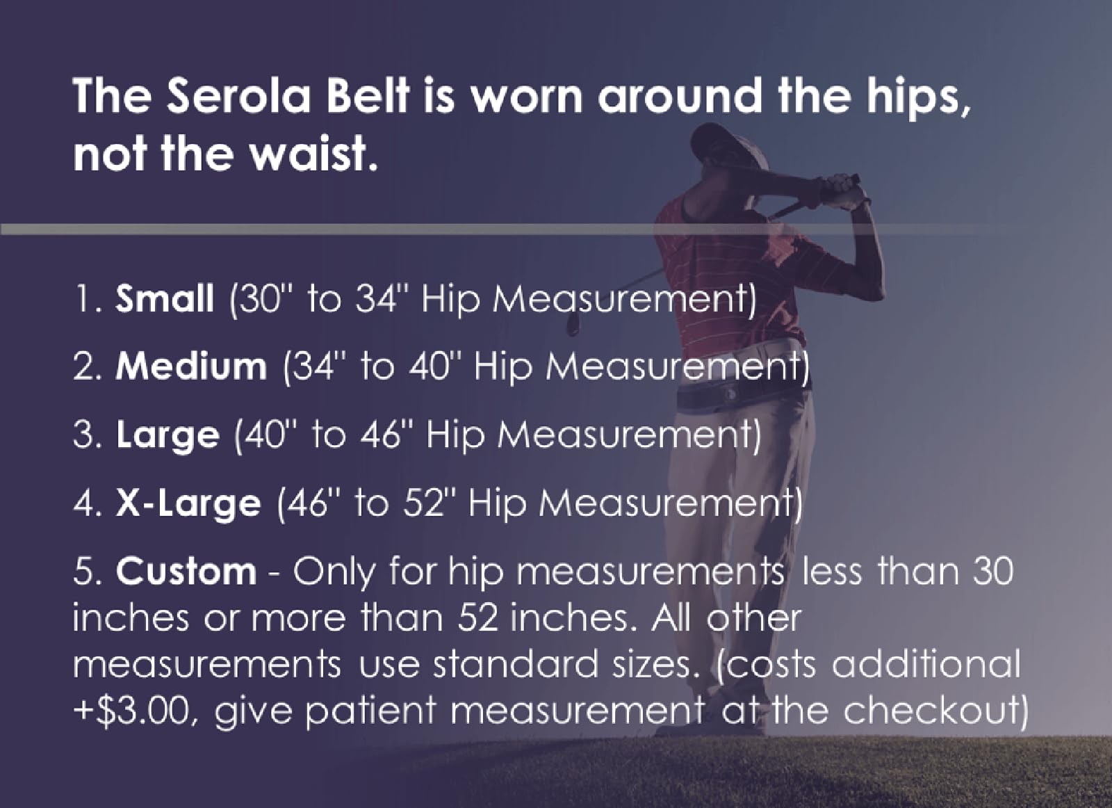 Serola Sacroiliac Belt – Sciatica Nerve Relief Gold Standard for Supporting Pelvis, Back, and Lower Back Pain (Large fits 40” to 45”)