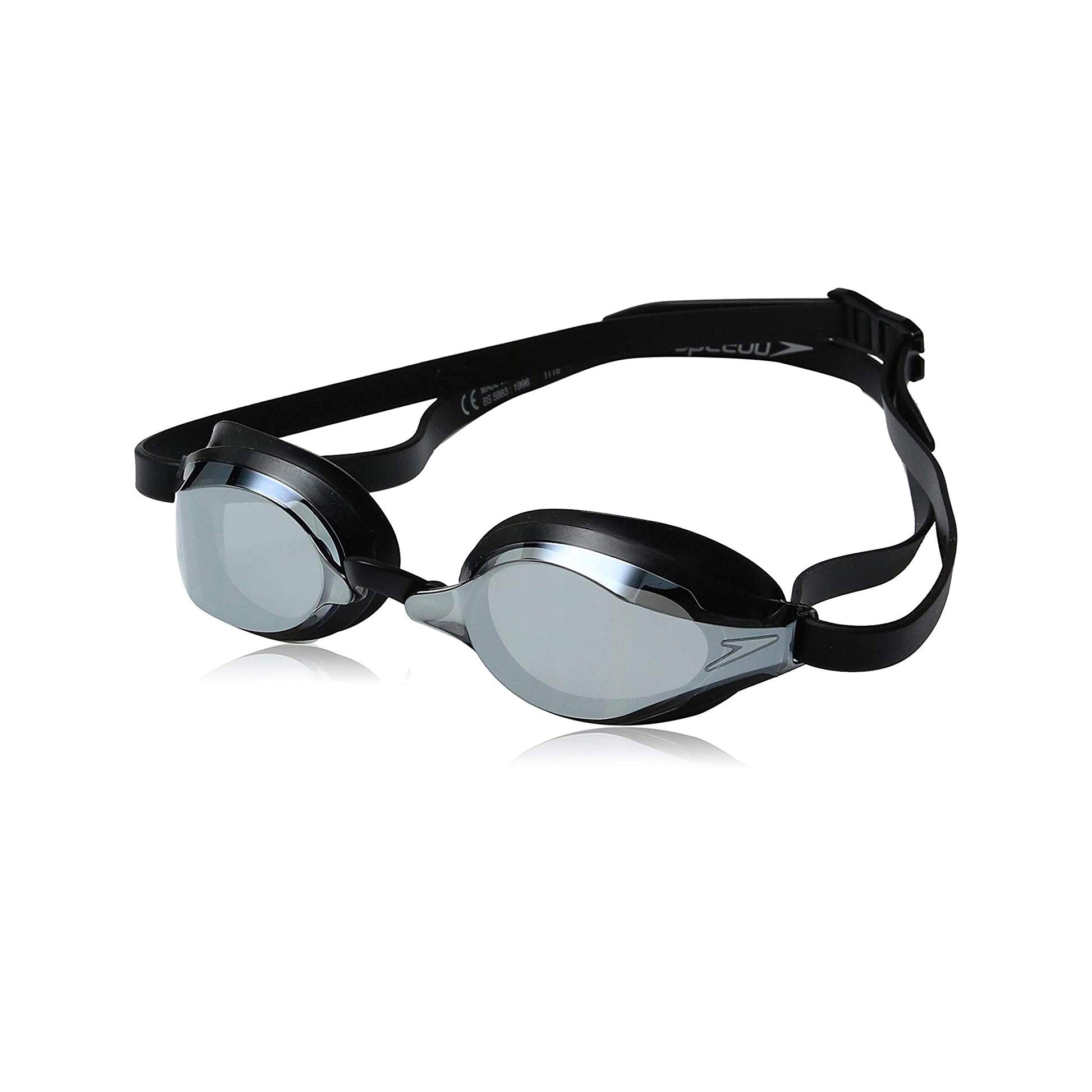Speedo Unisex-Adult Swim Goggles Speed Socket 2.0, Vapor Mirrored
