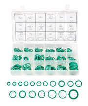 270 Pieces Seal Gasket Washer,O Ring Assortment Set Kit,Car Air Conditioning AC O Ring Kit,Sealing ORings Gasket Assortment Set,Rubber Washer Orings for A/C Professional Plumbing