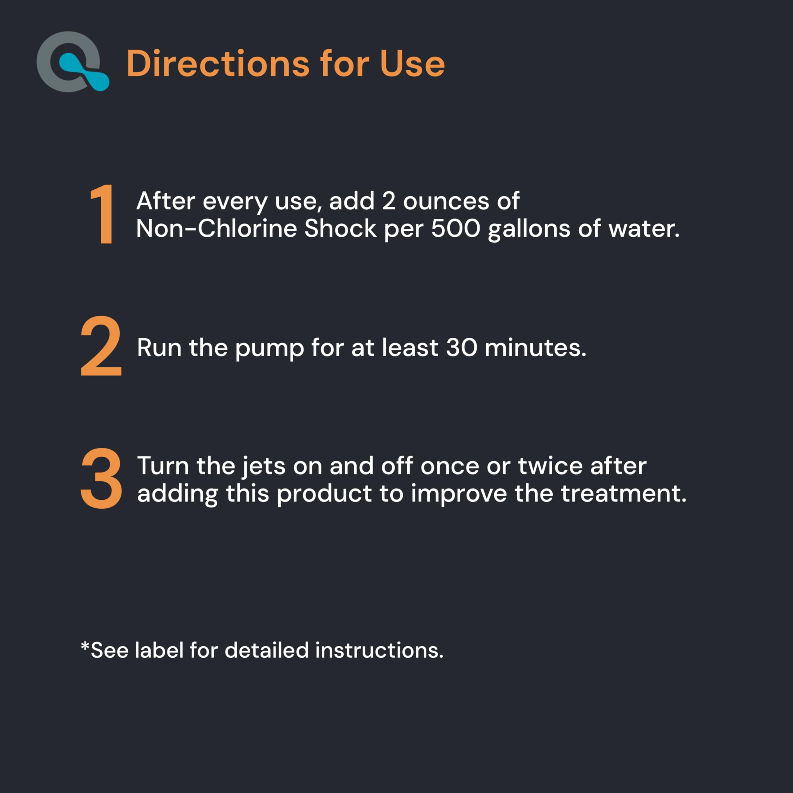 Non-Chlorine Spa Shock for Hot tub - Chlorine Free Tub Treatment & Enhanced to Assist Bromine Suitable Oxidizer Oxidizing by AquaDoc