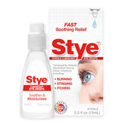 Stye Sterile Lubricant Eye Drops, Stye Relief Eye Drops, 0.5oz