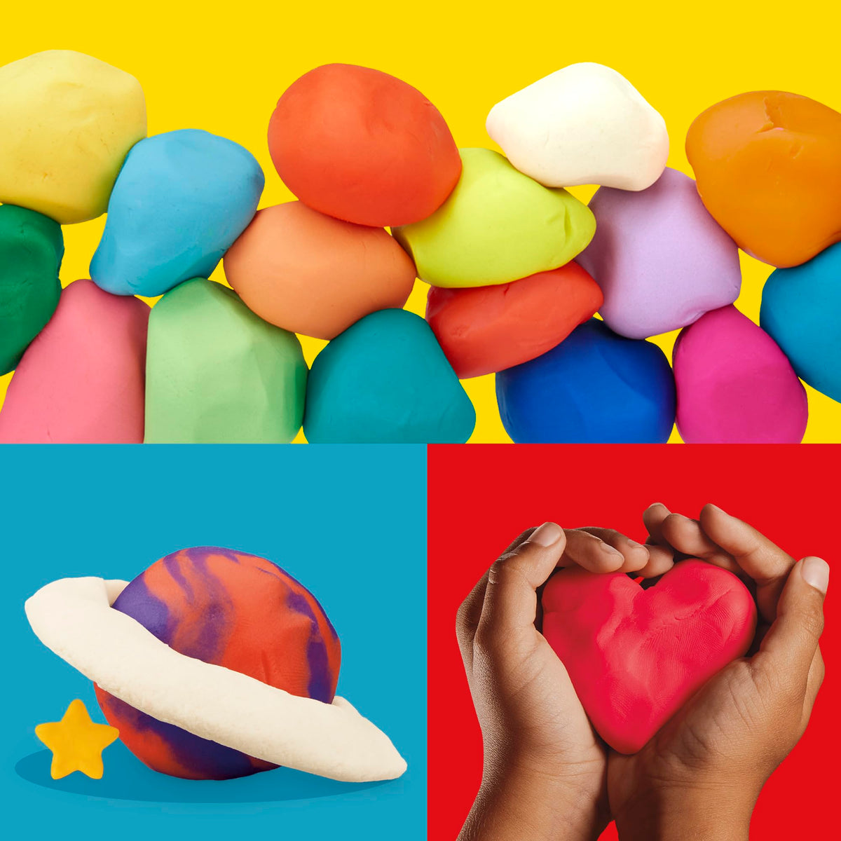 Play-Doh Jewel Colors Großpackung mit 12 Dosen à 112 g, Partygeschenke, Einschulungsgeschenke, Preise & Partygeschenke, Kunst & Basteln für Kinder, Vorschulspielzeug, ab 2 Jahren (Amazon exklusiv)
