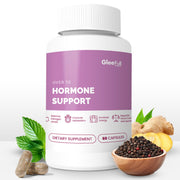 GleeFull Over 30 Hormone Support - Menopause Supplements for Women - Hormone Balance for Women - Hot Flash Relief - Menopause Support