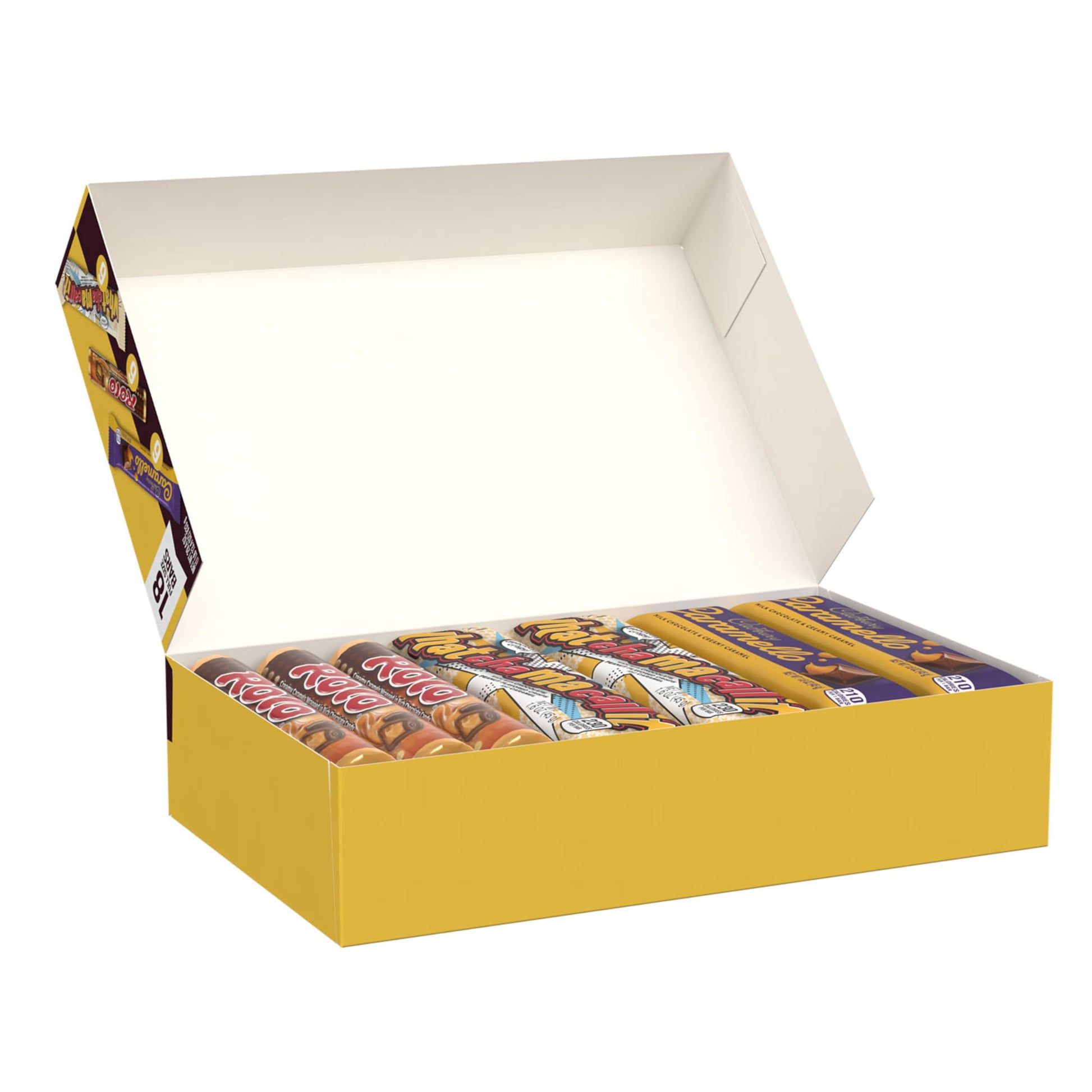 Hershey Assorted Caramel Candy Box, 29.4 oz (18 Pieces)