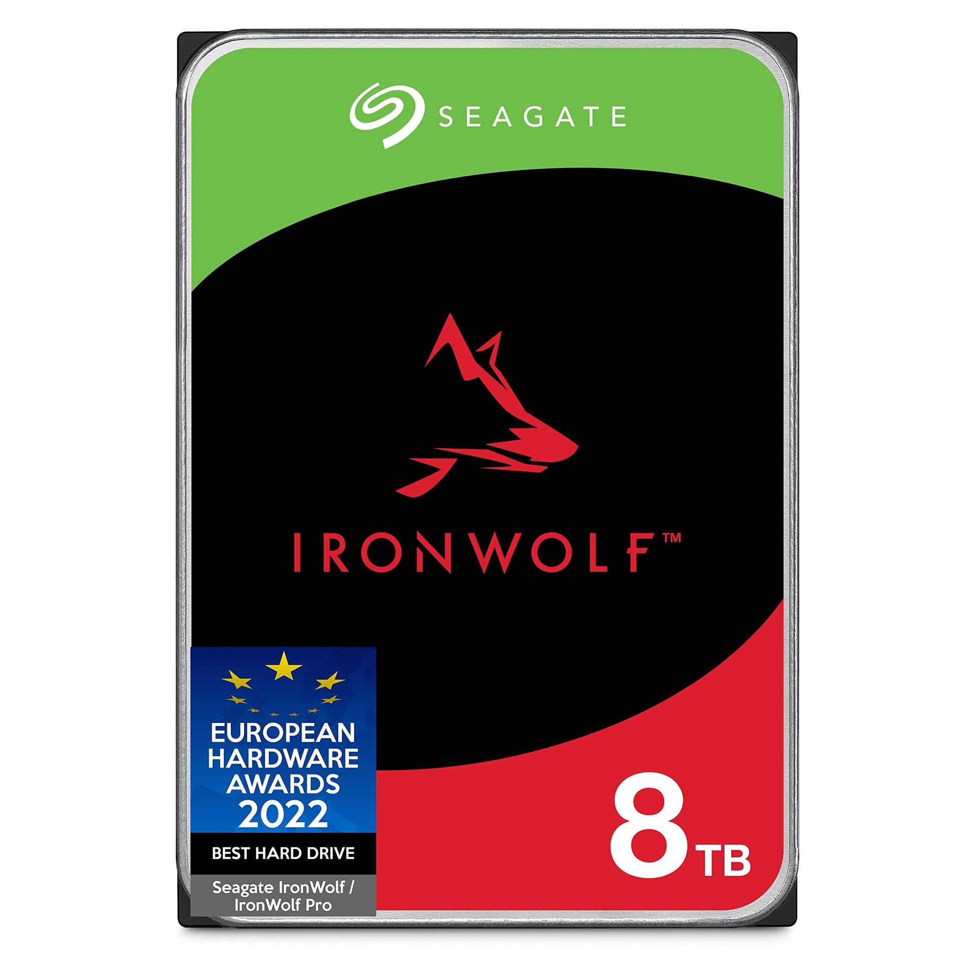 Seagate IronWolf 12TB NAS Internal Hard Drive HDD CMR 3.5 Inch SATA 6Gb/s 7200 RPM 256MB Cache for RAID Network Attached Storage (ST12000VNZ008/ST12000VN0008)
