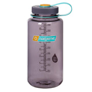 Nalgene Sustain Tritan BPA-Free Water Bottle Made with Material Derived from 50% Plastic Waste, 32 OZ, Wide Mouth, Aubergine