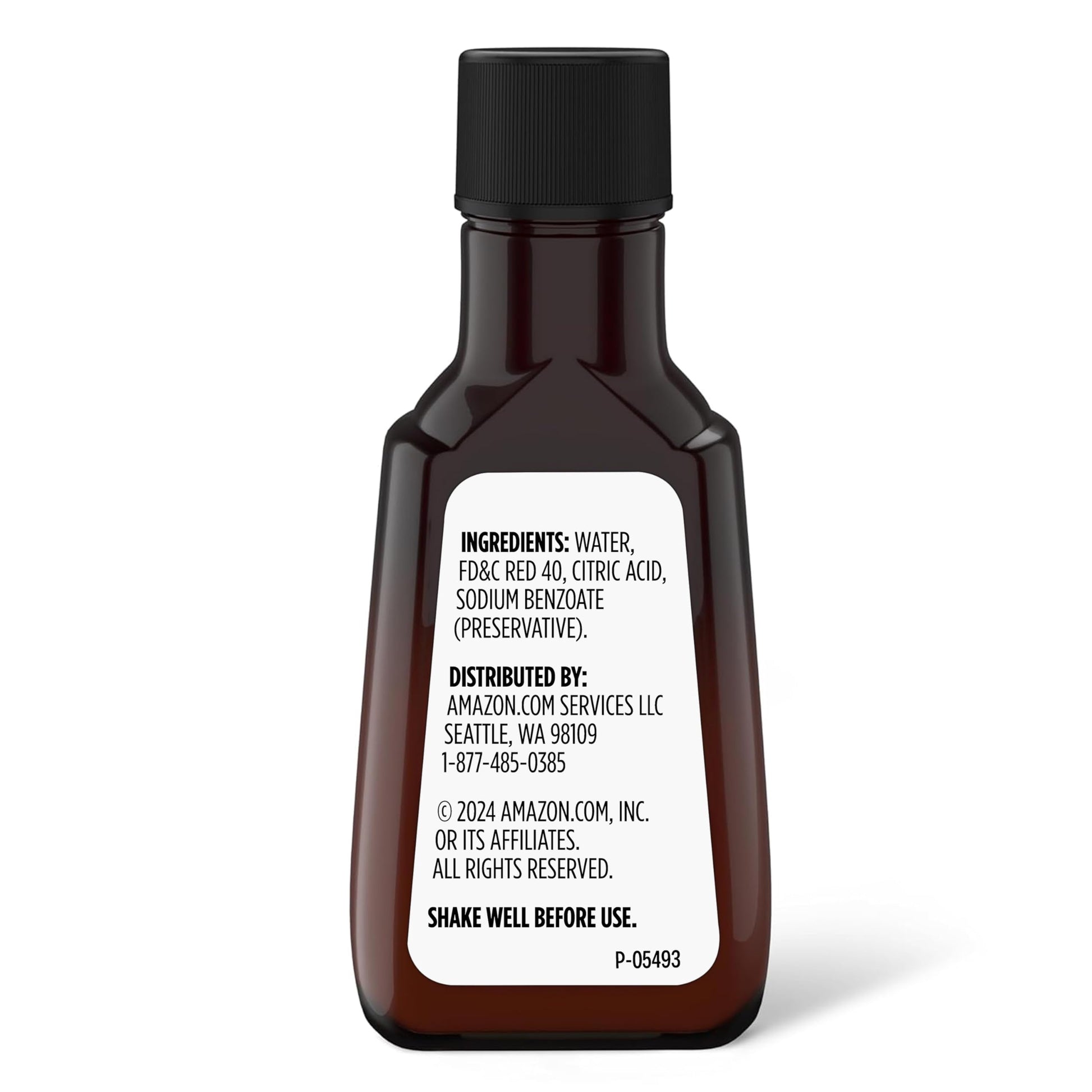 Amazon Grocery, Red Food Coloring, 1 Fl Oz (Previously Amazon Fresh, Packaging May Vary)