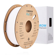 Comgrow PLA 3D Printer Filament, 3D Printer PLA Filament 1.75mm, Dimensional Accuracy +/- 0.02 mm, 1KG Spool PLA White