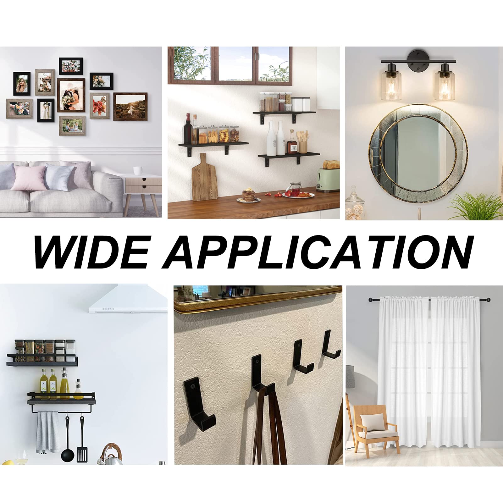 Kevinrooty 3 Sizes Self Drilling Drywall Anchors, 310PCS Nylon Plastic Wall Anchors and Screws for Drywall, No Pre Drill Hole Preparation Required,13x32mm,15x33mm,13x42mm