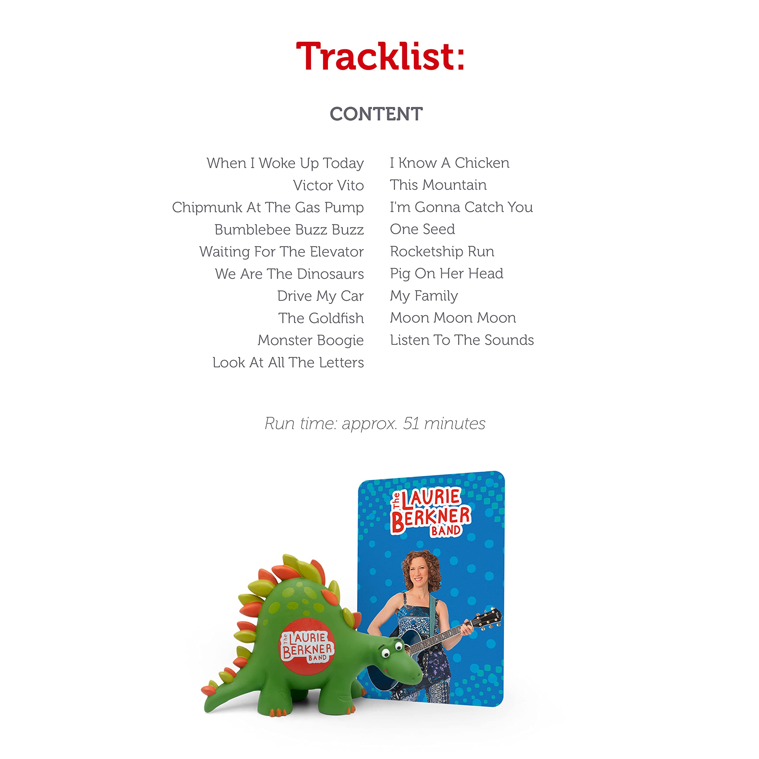 Tonies Laurie Berkner Audio Toy Figurine