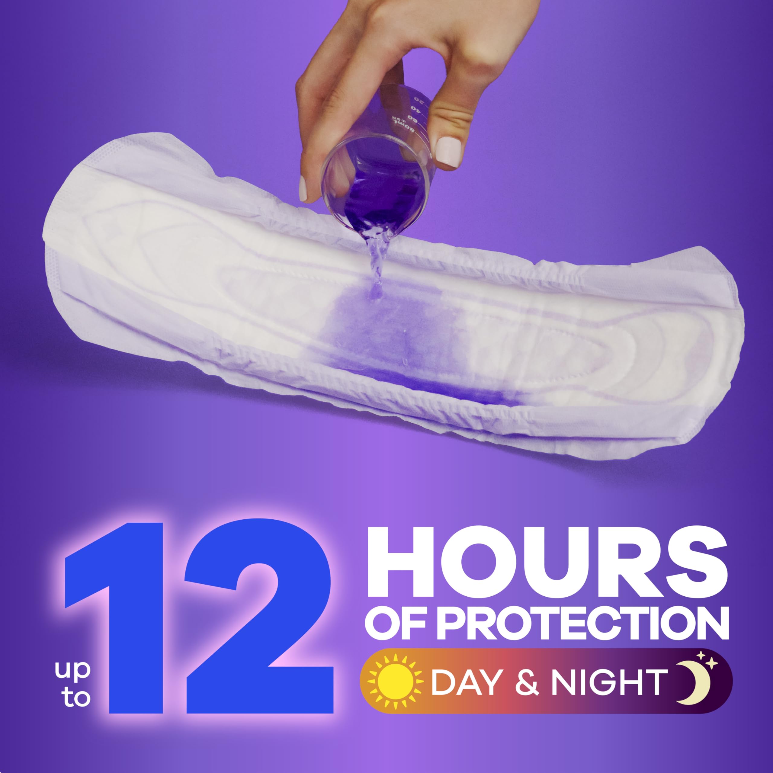 Always Discreet Adult Incontinence Pads for Women, Extra Heavy Absorbency, Long Length, Postpartum Pads, 45 Count