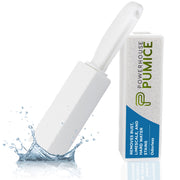 Powerstone Pumice Stone Toilet Bowl Cleaner with Handle (1-pack) - A Solution for Hard Water Stains on Toilets, Grills, Tiles, Grout & Pools