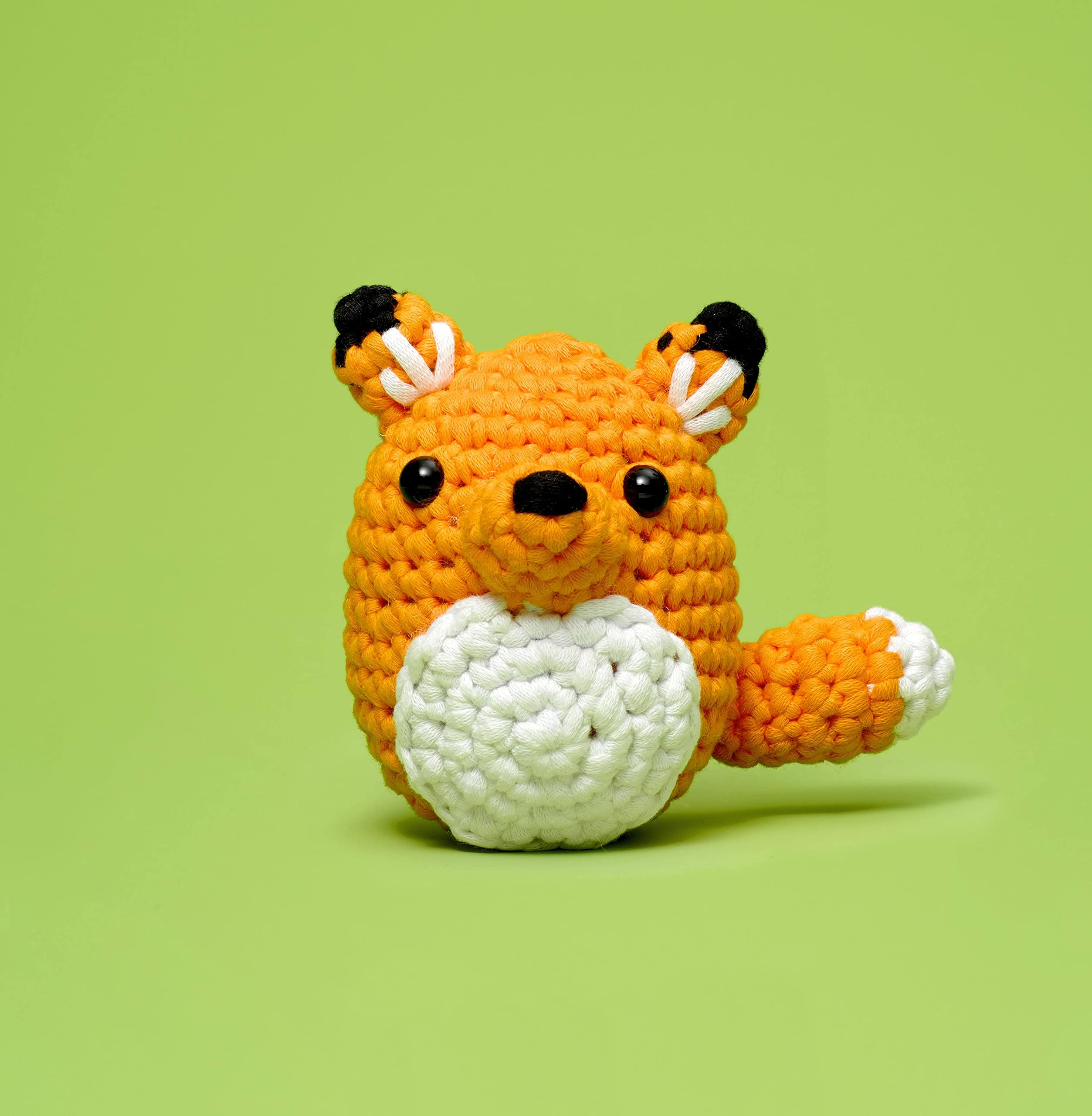 The Woobles Beginners Crochet Kit with Easy Peasy Yarn as seen on Shark Tank - with Step-by-Step Video Tutorials - JoJo The Bunny