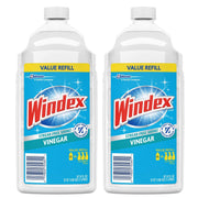 WINDEX Vinegar Multi-Surface Cleaner Refill, 2 L (2)