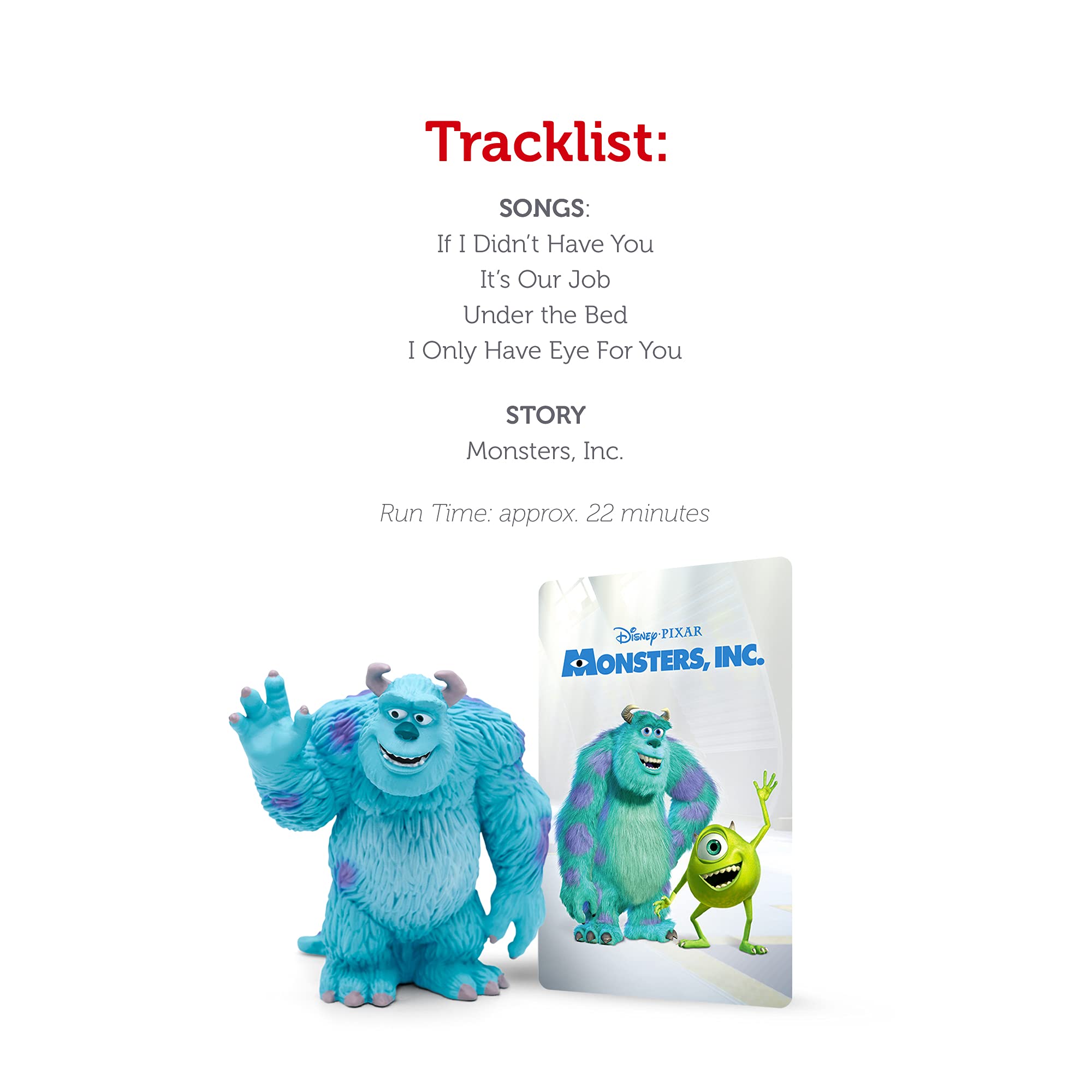 Tonies Sulley Audio Toy Figurine from Disney's Monsters Inc.