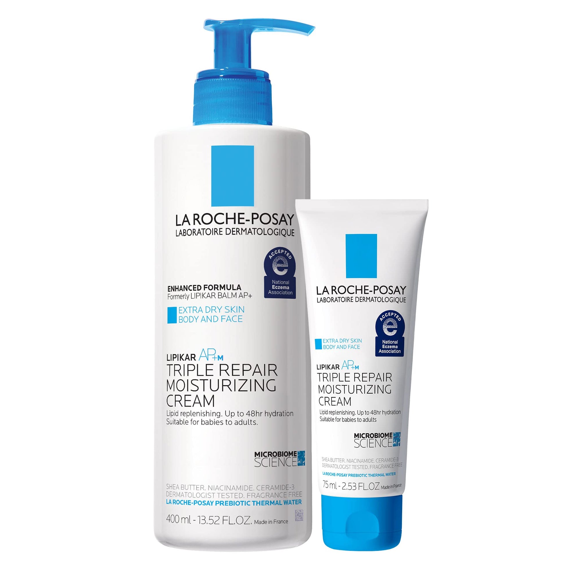 La Roche-Posay Lipikar AP+ Triple Repair Moisturizing Cream, 13.52 Fl Oz - Packaging May Vary
