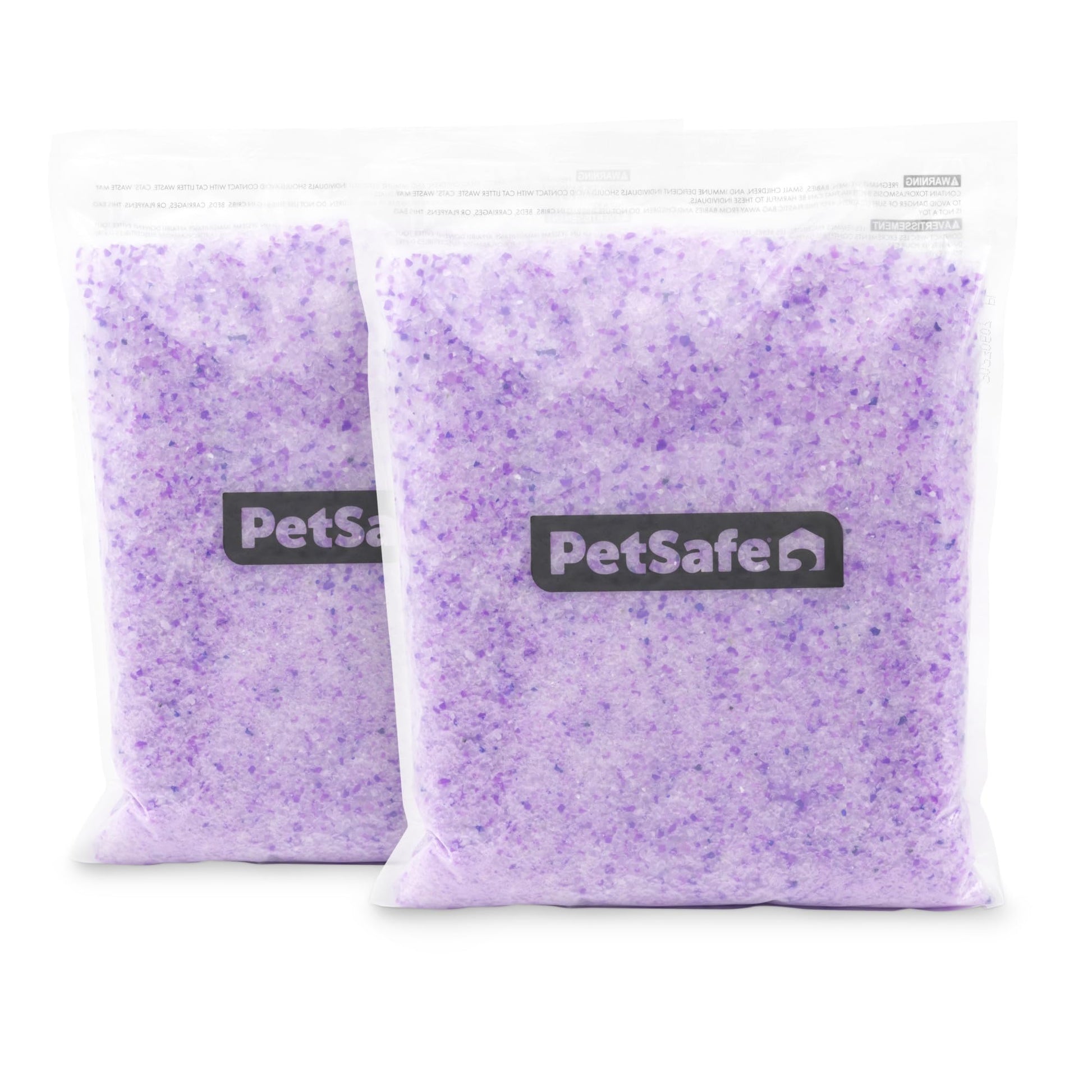 Official PetSafe ScoopFree Reusable Tray with Crystal Cat Litter - Includes 4.3 lb of ScoopFree Original Blue Crystal Litter - Compatible with All PetSafe ScoopFree Self Cleaning Litter Boxes