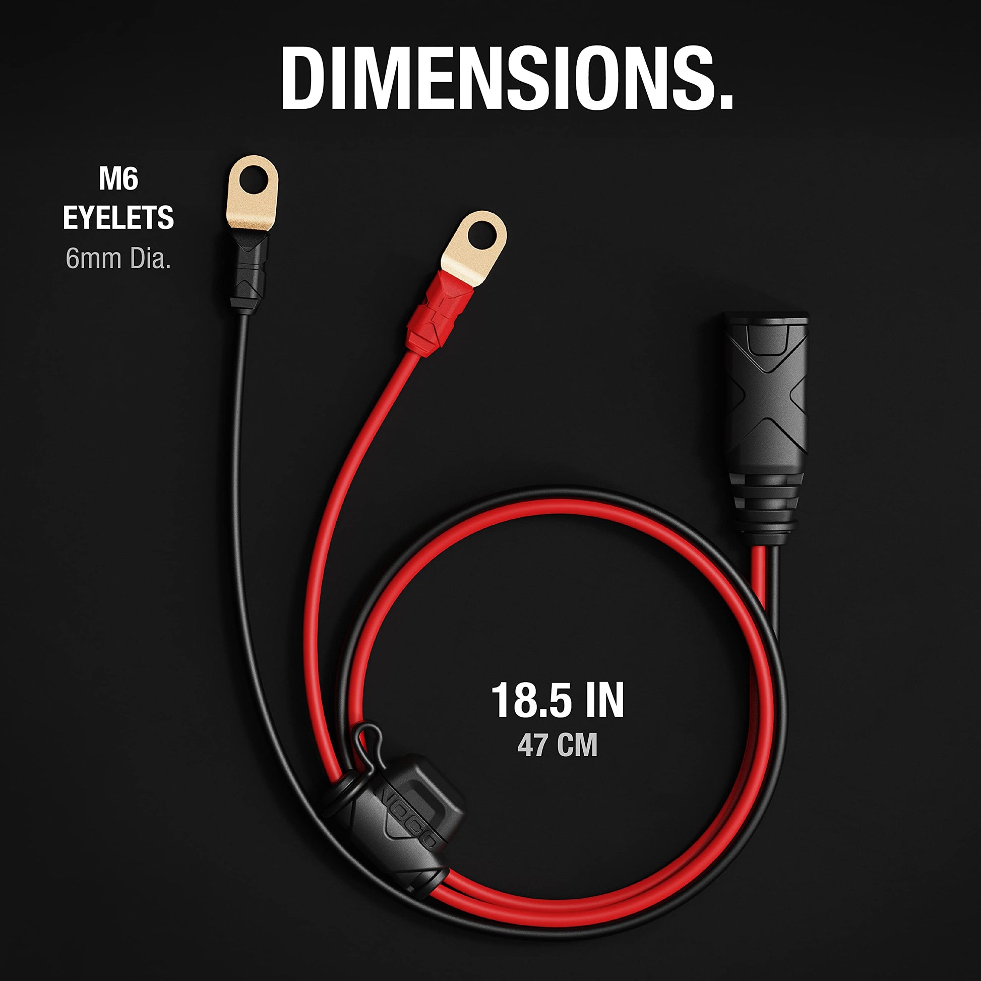 NOCO GC002 X-Connect M6 Eyelet Terminal Accessory Genius Smart Battery Chargers