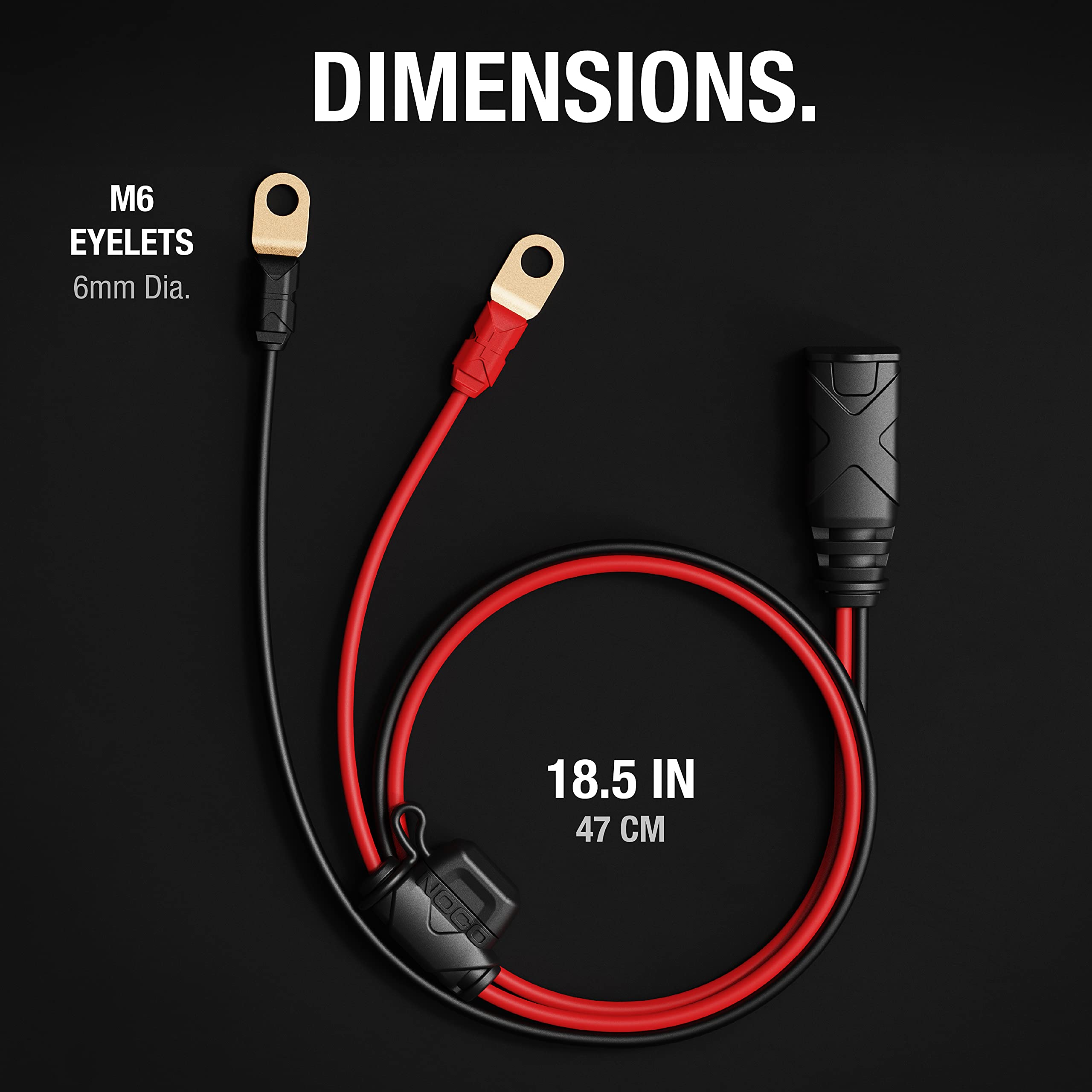 NOCO GC002 X-Connect M6 Eyelet Terminal Accessory Genius Smart Battery Chargers