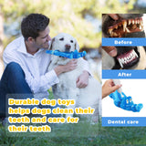 ADSDIA Tough Dog Toys for Aggressive Chewers Large Breed, Indestructible Dog Toys for Large Dogs,Dog Chew Toys for Aggressive Chewers, Toys for Large/Medium Dogs to Keep Them Busy,Enjoy Chewing (blue)