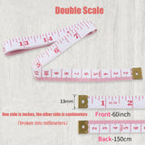 LOUHUA Tape Measures 24 Pack Measuring Tape Bulk for Body Sewing Tailor Cloth Craft Supplies Knitting Projects Measurement Double Scale 150cm/60inch