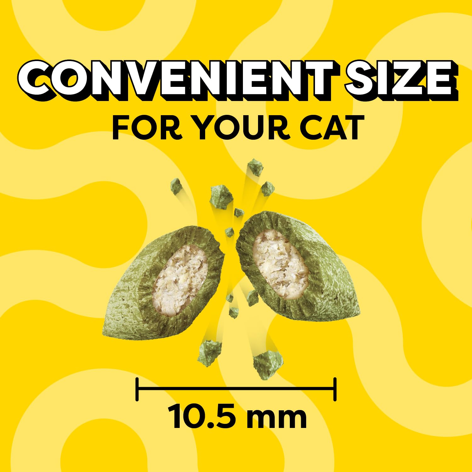 Temptations Classic Crunchy and Soft Cat Treats Blissful Catnip Flavor, 16 oz. Tub