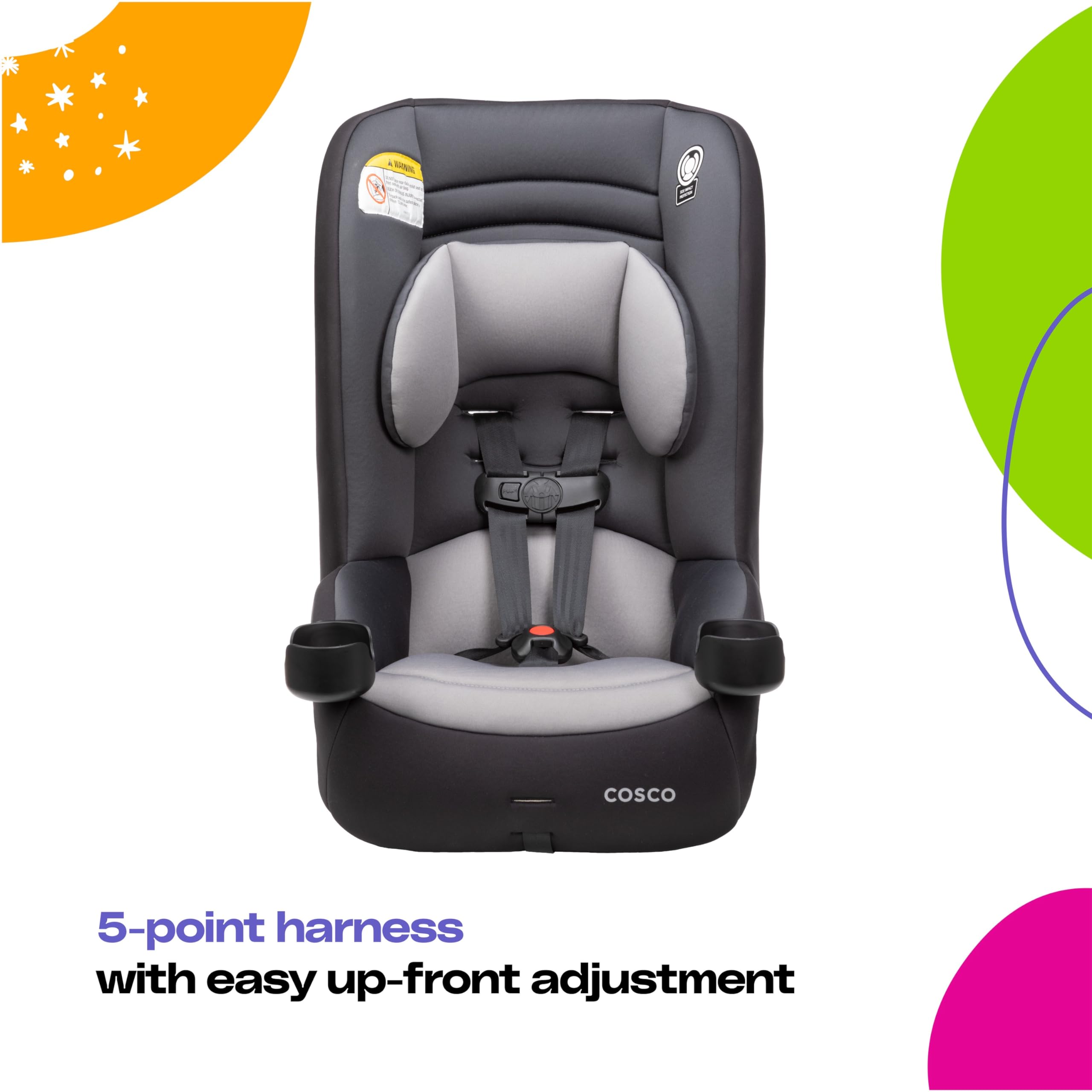 Cosco Kids™ MightyFit™ LX Convertible Car Seat, Canyon