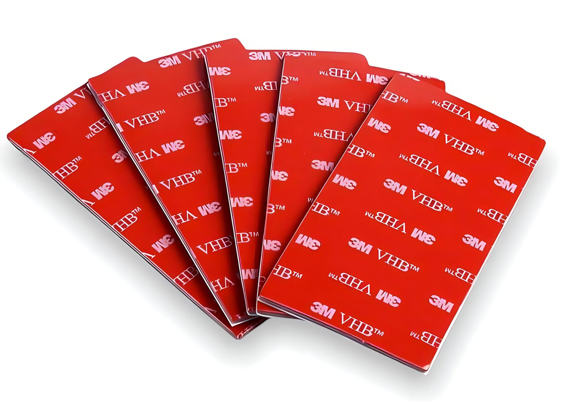 3M VHB - Rectangular Extra Strong Acrylic Foam Double-Sided Tape Pads, Water and High Temperature Resistance, for Auto, Home, and Office (1 in x 2 in) (15)