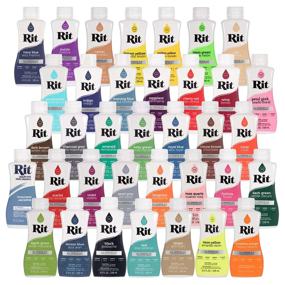 Rit Dye – 8 Oz. Liquid Fabric Dye for Clothing, Décor, and Crafts – Fixative Dye (1 Pack)
