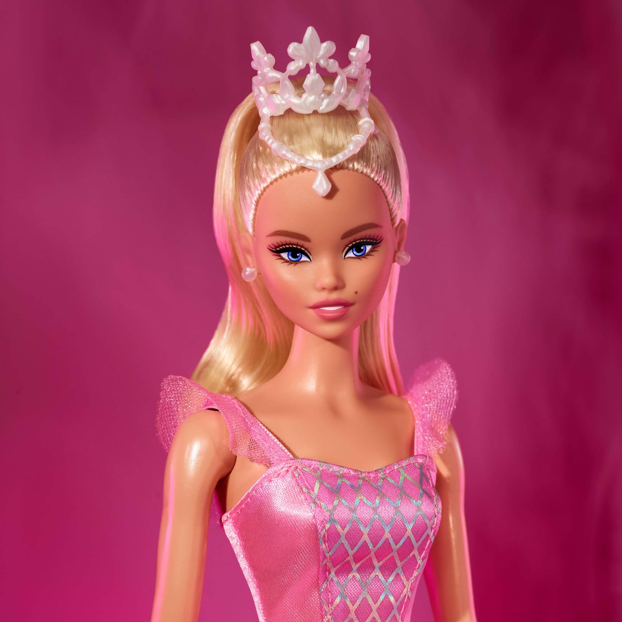 Barbie Signature Ballet Wishes Doll, Collectible Fashion Doll in Satiny, Pink Tutu with Blonde Hair and Giftable Packaging