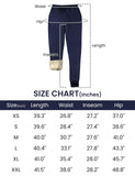 Yeokou Women's Warm Sherpa Lined Athletic Sweatpants Jogger Fleece Pants (Large, Black)