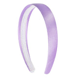 Motique Accessories 1 Inch Satin Hard Headband for Women and Girls