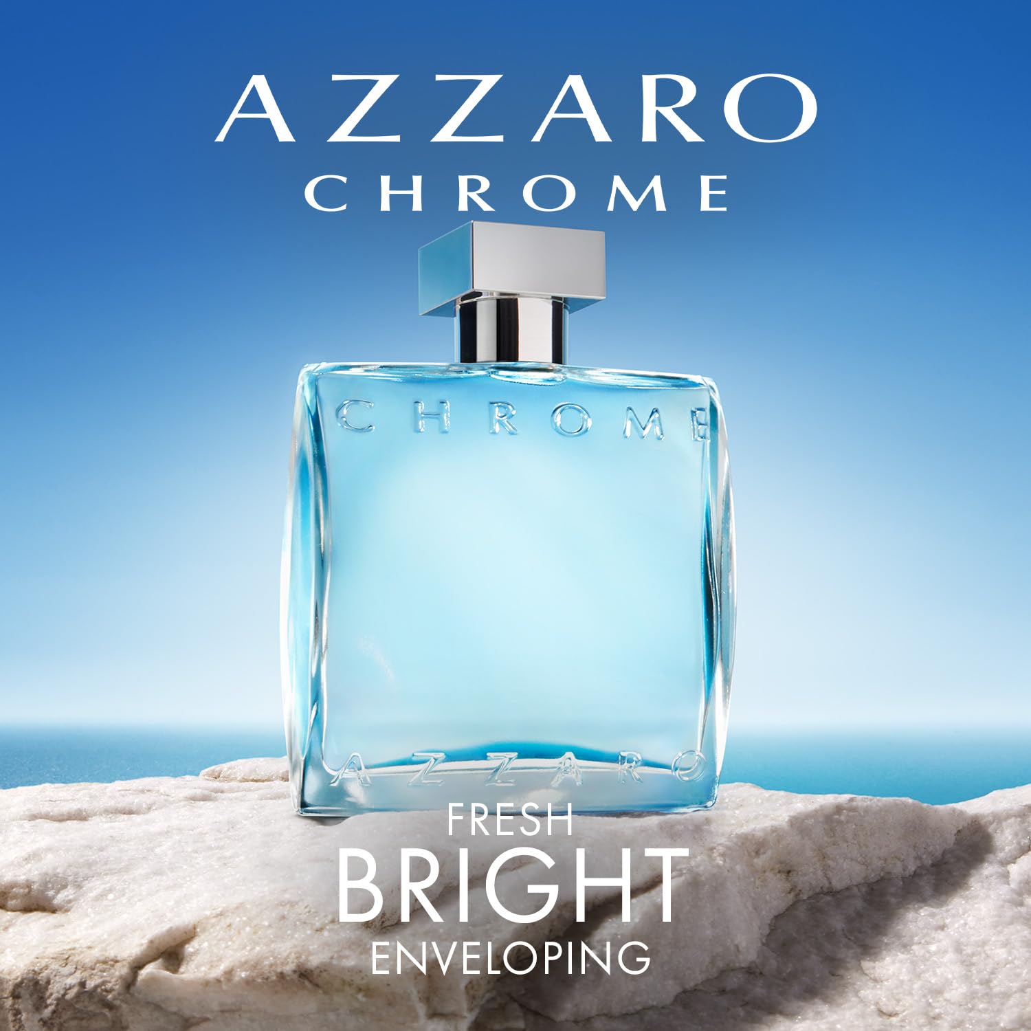 Azzaro Chrome by Azzaro Eau De Toilette Spray 1.0 OZ