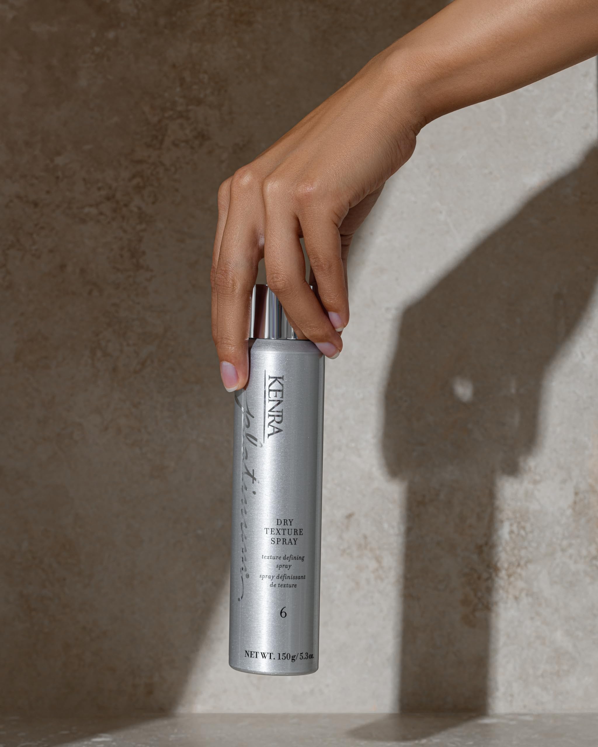 Kenra Platinum Dry Texture Spray 6 | Texture Defining Styler | Increases Texture & Fullness | Absorbs Oils & Impurities | Ultra-Lightweight, Non-Drying Formulation | All Hair Types | 5.3 oz.