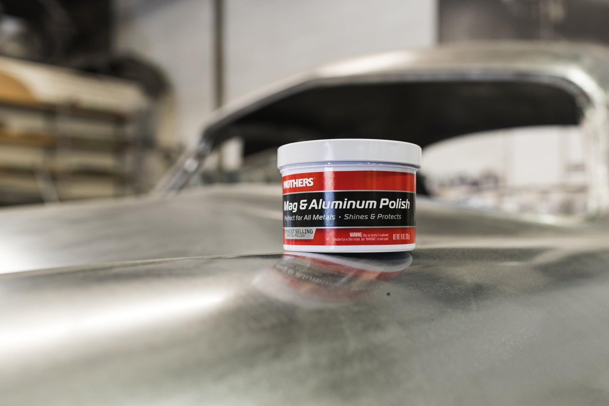 Mothers 05101 Mag & Aluminum Polish - 10 oz