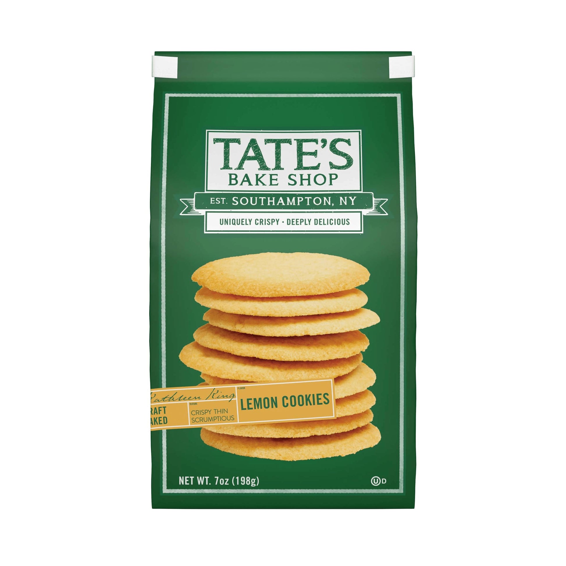Tate's Bake Shop Lemon Cookies, 7 oz